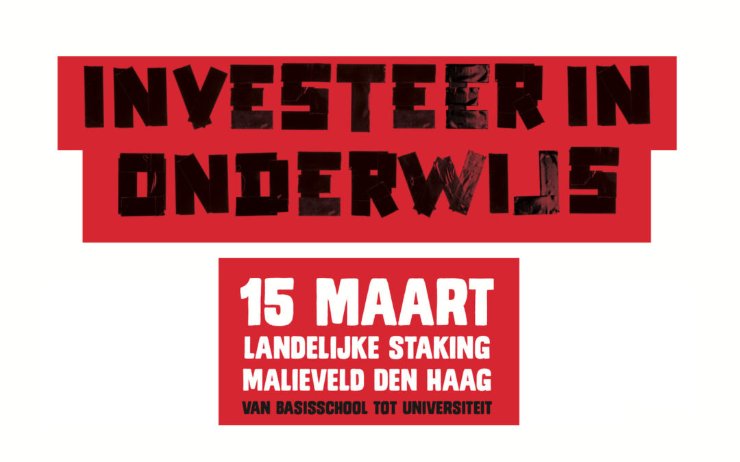 15 maart staking
